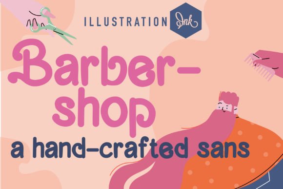 Barbershop: A Bold Handwritten Typeface for Editorial Impact