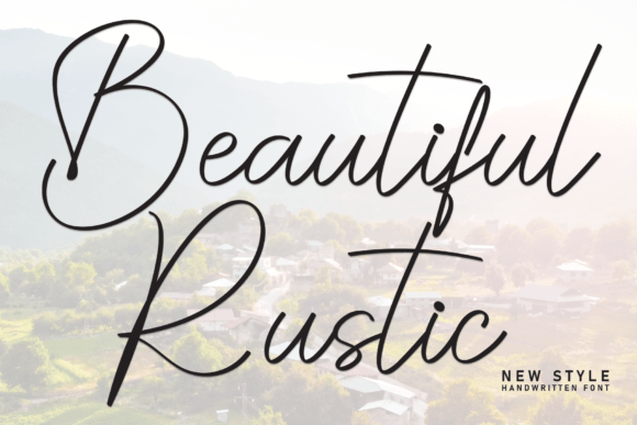 Beautiful Rustic: A Handwritten Font for Warm, Trustworthy Web Design