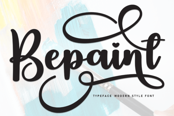 Bepaint: A Friendly Handwritten Font for Warm Digital Experiences