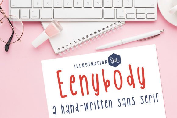 Eenybody: A Playful, Hand-Crafted Sans Serif for Digital Brands