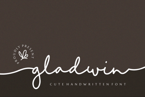 Gladwin: A Modern Handwritten Script Font for Digital Design
