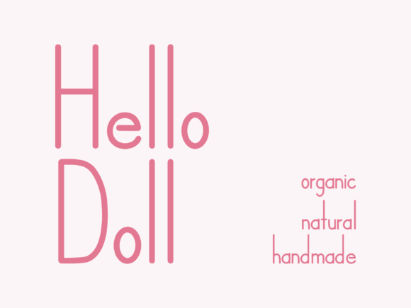 Hello Doll Font: A Feminine, Clean Script for Brand Consistency