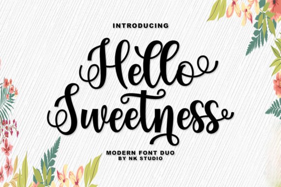 Hello Sweetness Font: A Modern Script That Feels Like a Handwritten Secret
