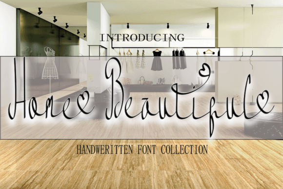 Home Beautiful Font: A Handwritten Touch for Thoughtful Editorial Design