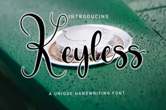 Keyless: A Script Font That Feels Like a Quiet Moment of Clarity