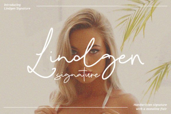 Lindgen Signature: A Premium Script Font for Trusted Branding
