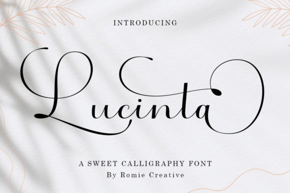 Lucinta Script: The Font That Makes Your Campaigns Feel Human