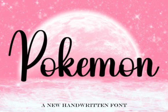 Pokémon: A Handwritten Font with Quiet Confidence