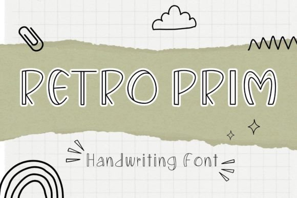Retro Prim: A Handwritten Font That Feels Like Home
