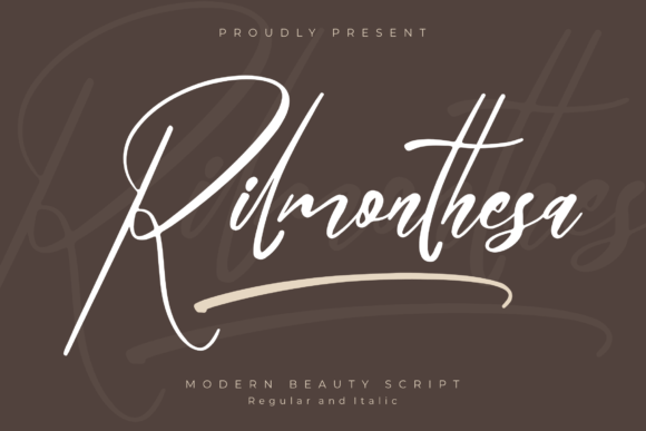 Rilmonthesa: A Modern Script Font That Elevates Real Branding