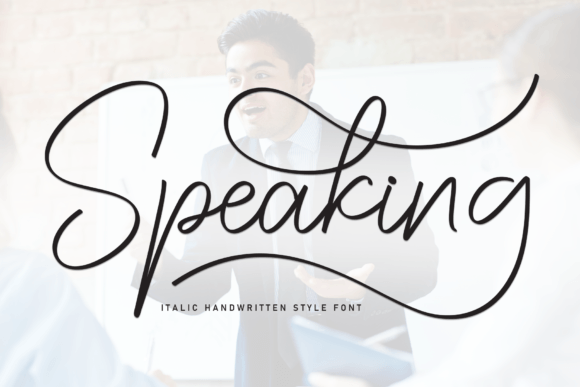 Speaking: A Handwritten Font That Elevates Real Small Business Branding