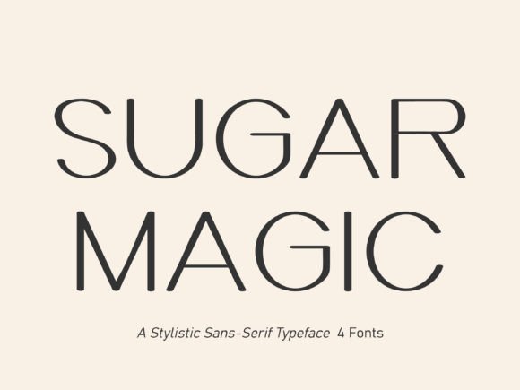 Sugar Magic: A Playful Script Font for Brand Consistency