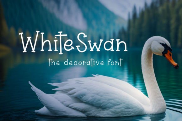 White Swan: A Minimalist Handwritten Script Font for Editorial Design